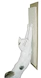 Kerbl Pet Sisalkratzbrett Maxi für Katzen, Wandkratzbrett, Möbelschutz, 70 x 17 cm