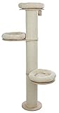 Kerbl Pet Pet Kratzbaum Dolomit Tower für Katzen, 187 cm Höhe, Beige, 3x...