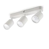 da LIGHT LED Deckenlampe 3-flammig, Dreh und Schwenkbar Deckenstrahler...