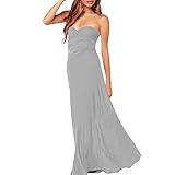 ROLAQDK Festliche Kleider für Hochzeit Rückenfrei Sexy VerbandKostüm Damen Kleid Tunika...