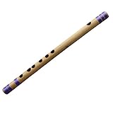 Whitewhale Indische Bansuri Bambusflöte – indische Musikinstrumente für den...