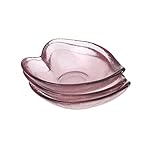 BESTonZON 3 Stücke Glas Geschirr Rosa Geschirr Set Glas Geschirr Set Gewürzschale Aroma...