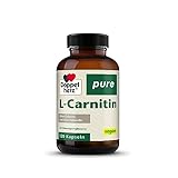 Doppelherz pure L-Carnitin - für Vegetarier und Veganer geeignet - ohne Füllstoffe - 120...