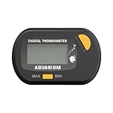 Aquarium-Temperaturmonitor | Langlebiges digitales Temperaturmessgerät für Terrarien |...