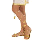 W WIDMANN MILANO Party Fashion 1830G - Sandalen, Gold, Kostümzubehör,...