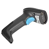 Drahtloser Barcode-Scanner, 2.4G Drahtloser 1D/2D-QR-Barcode-LED-Leser...