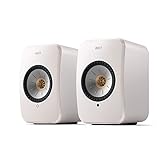 KEF LSX II - WLAN Regallautsprecher, Weiß | Aktivlautsprecher |PC | TV | Monitor |...