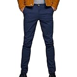 JACK & JONES NOS Herren Hose JJIMARCO JJBOWIE SA NOOS, Blau (Navy Blazer),...