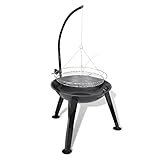 BBQ Grill Schwenkgrill Standgrill Kohlegrill Barbequeern, XIAOGUANG Kohlegrill, BBQ Grill,...