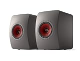 KEF LS50 Wireless II WLAN HiFi Lautsprecher System, grau, Aktivlautsprecher |...