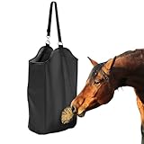 Darryy 30L Heutasche Pferd Groß, 46 * 35 * 18CM Futtertasche für Pferde Mit...