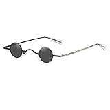 SOIMISS Kleine runde Sonnenbrille Kreative Brille Dekorative Partybrille...