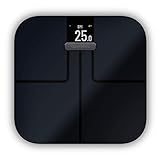 Garmin Index S2 Smart Waage – misst das Gewicht, Gewichtstrend,...