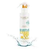 Jean & Len Sensitiv Sonnenspray 30 LSF wasserfest, für empfindliche Haut, ohne Silikone,...