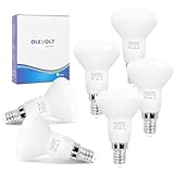 OLEVOLT E14 LED Lampe Dimmbar, 5W 550 Lumen LED Glühbirne E14 entspricht 40W,...