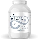 Mighty Elements VEGANES PROTEIN NEUTRAL 1kg - 85% pflanzliches Eiweiß, 5k-Proteinpulver...