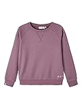 NAME IT Mädchen NKFMALOU LS Sweat BRU NOOS Sweatshirt, Arctic Dusk, 146/152