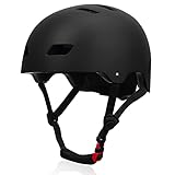 GIEMIT Skaterhelm Kinder Jungen Fahrradhelm BMX Scooter Helm 12 13 14 15 16 Jahre für...