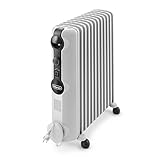 De'Longhi Ölradiator TRRS1225 Radia-S Serie - elektrischer energiesparender Heizkörper...