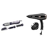 BaByliss AS121E Warmluftbürste Multistyle, 1200 Watt Ionic, 4 Aufsätze, 1 Stück (1er...