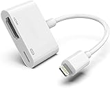 Apple Lightning HDMI Adapter [MFi-Zertifiziert] Lightning Digital AV Adapter...