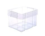 BigDean 4x Stabile Kunststoffbox Eurobox (Dreh Stapelbar) 44x35x24cm passt in...