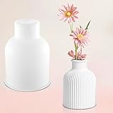 Vase Silikonform Epoxidharz Formen Moulds Blumenvase Silikonformen Vase Resin Gießform...