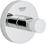 GROHE Essentials - Bademantelhaken (robuster Haken, langlebige und pflegeleichte...