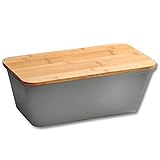 Kesper | Brotbox, Material: Kunststoff, Bambus, Maße: B: 35 x H: 13,5 x T: 20 cm, Farbe:...