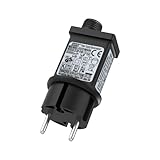 Gcstnn Transformator Stecker für Weihnachtsbeleuchtung, 31V LED Netzteil mit...