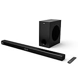 Hisense HS218 2.1 Soundbar Home Theater System mit kabellosem Subwoofer, 200W,...