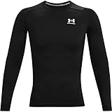 Under Armour HeatGear Armour Comp LS Herren enganliegendes Funktions, Langarmshirt,Black /...