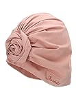 Sterntaler Mädchen Turban-mütze Rose Beanie-Mütze, zartrosa, 47