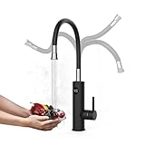 Wasserhahn mit Durchlauferhitzer Küche, 3200W Elektrischer Wasserhähne Sofort Warm...