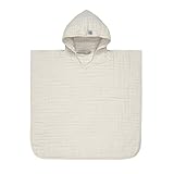 LÄSSIG Unisex Kinder badponcho L SSIG Baby Kinder Badeponcho 100 Baumwolle...