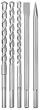 kwb by Einhell 5-tlg. SDS-Max Bohr-Meissel-Set Bohrhammer-Zubehör (5 teiliges...