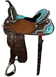 Star Trading Co mpany Western-Sattel, Leder, 40,6 cm (16 Zoll)