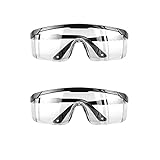 2 PCS Schutzbrille - Arbeitsschutzbrille Antibeschlag Antispeichel...