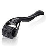 URAQT Beard Roller 0.5 mm, Dermaroller, Bartroller Bartwuchs, Microneedling Roller für...