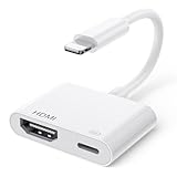 [Apple MFi Zertifiziert] Lightning auf HDMI Digital AV Adapter, iPhone & iPad 1080P HDMI...