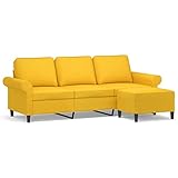 Tidyard 3-Sitzer-Sofa Relaxsessel mit Fußhocker Schlafsofa Sofabett Loungesofa...