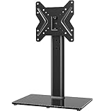 TV Standfuß Universal Höhenverstellbar Ständer für 19-43 Zoll TV Fernsehtisch...