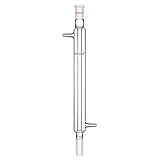 StonyLab Gelenk Liebig Kondensator, Borosilicatglas Liebig Condenser mit 24/40...