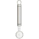 KitchenCraft Professional Teig-Schneiderad, Edelstahl, Aufhängeloch, 21 cm x 8...