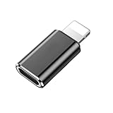 YESIDO USB C auf iOS [1/PC] Adapter für schnelles Laden und Datenübertragung, kompatibel...
