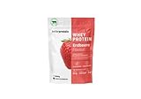 Whey Protein - Erdbeere 1 kg - Produziert in Deutschland aus regionaler Milch -...