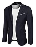 MAXMODA Slim Fit Sakko Herren Blau Jackett Männer Modern Freizeit Blazer...