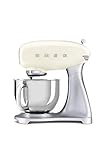 Smeg SMF02SVUK/PBUK/PGEU SMF02CREU 4,8 L Küchenmaschine Creme, 18/10 Stahl, 4.8 liters,...