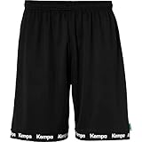 Kempa Herren Wave 26 Shorts Jungen Kurze Hose Handball Fitness Gym, Schwarz, 164 EU