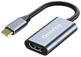 4K USB C auf HDMI Adapter, USB Typ-C zu HDMI Adapter mit iPhone 15 Series,...